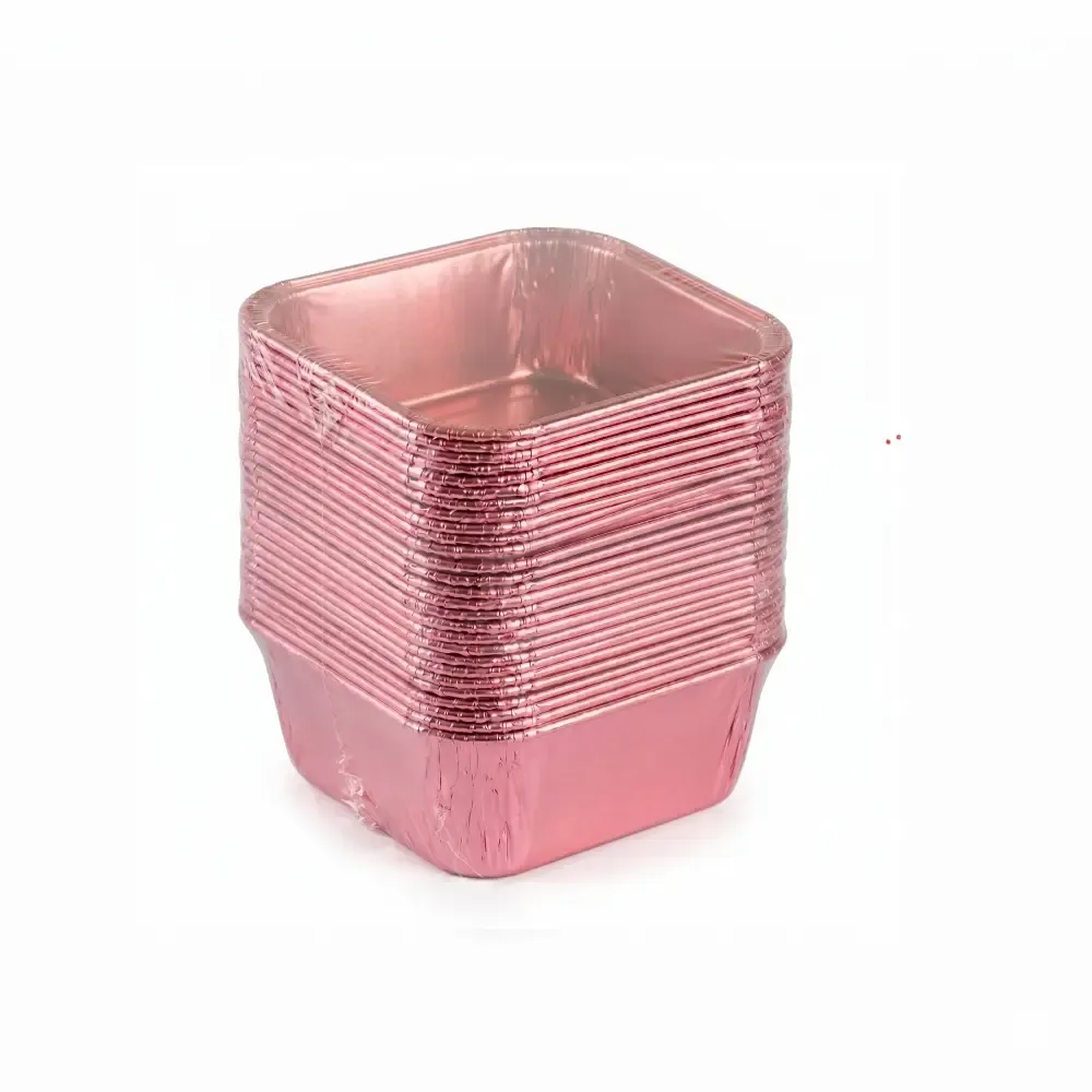 Boîte à cupcake lazer carré bronze.webp