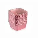 Boîte à cupcake lazer carré bronze.webp