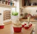 Boîte à cupcake lazer rond rouge.webp
