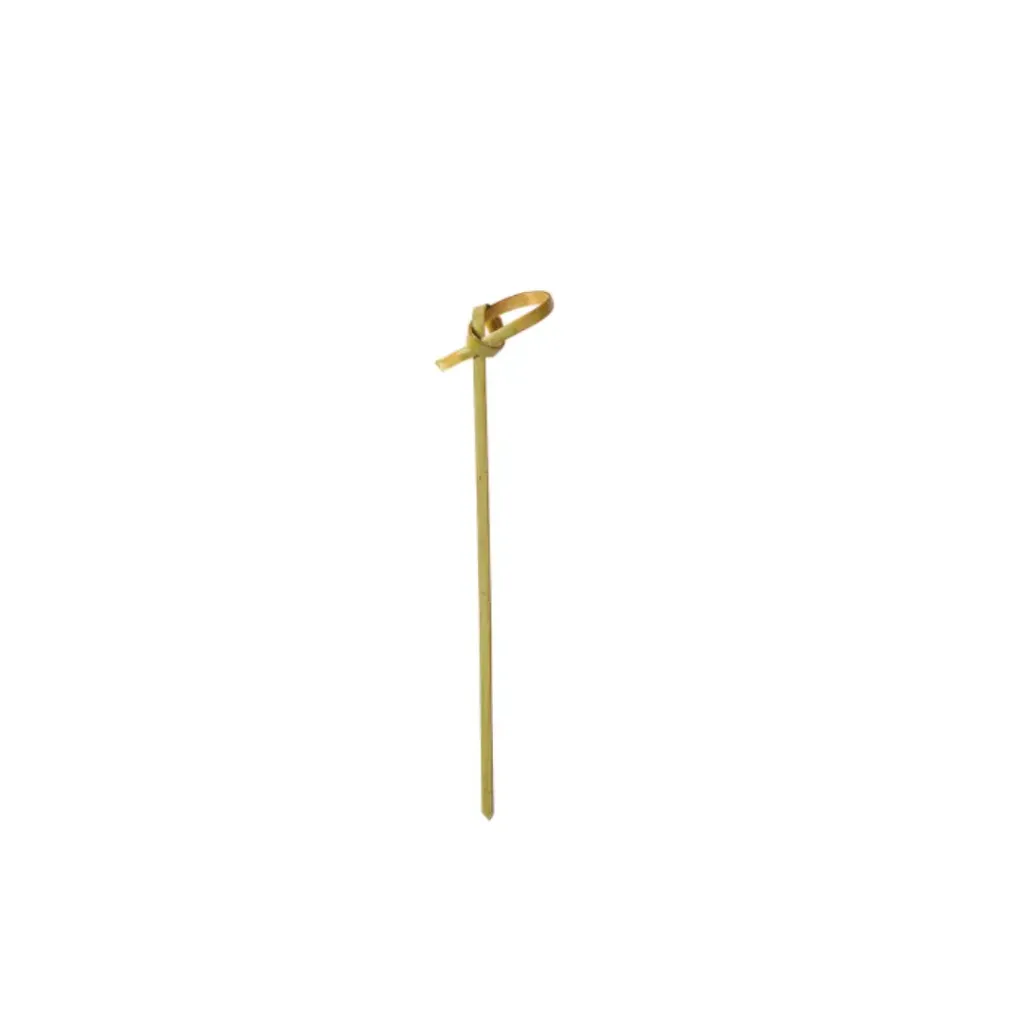 [PIQUE_NOEUD_BOIS_SR_437-4_9CM] Piques décoratives en bambou avec nœud SR 437-4_9 CM ( 1 unité de vente = sac de 50 pièces) (200 sacs par carton)