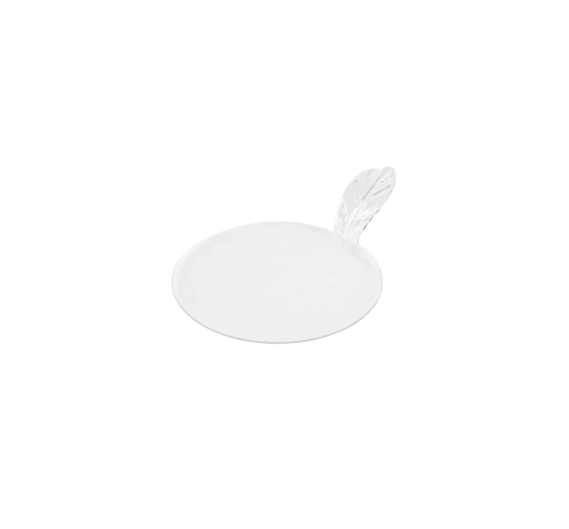[VERRINE_GA_345] Pack de 12 verrines plateaux en cristal transparentes  ( Tarif par sac de 12 pcs)