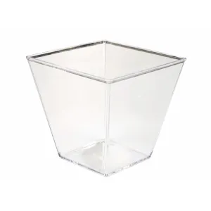 Verrine carré 200 cc en PS (1000 pièce / carton ) SMART