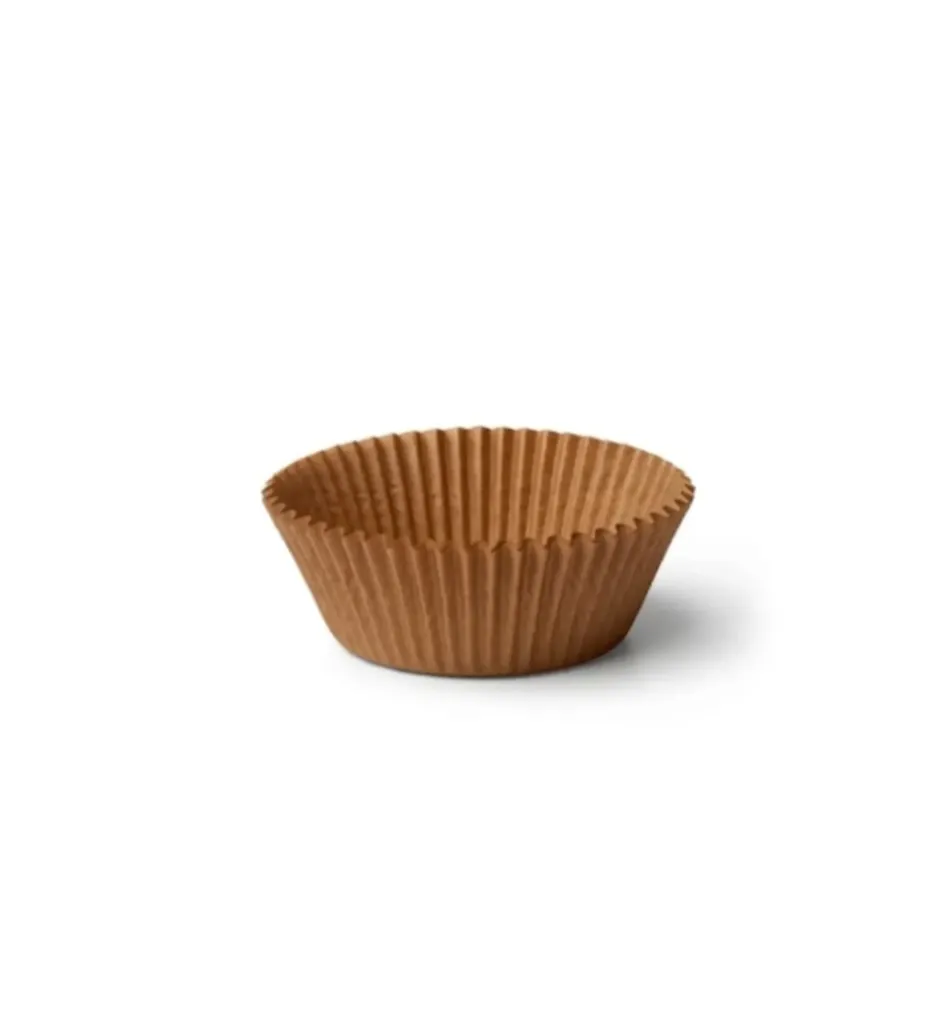 [N_7_MARRON_CAISSETTE_PLISSEE] CAISSETTE PLISSEE N°7 MARRON saca ( 1 unité de vente = sac de 250 pièces)( 100 sacs/carton)