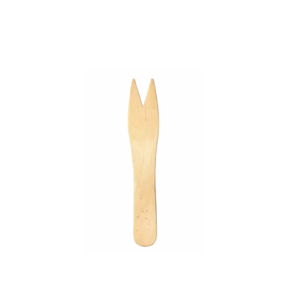 [PIQUE_FOURCHETTE_8CM] PIQUE FOURCHETTE en bois 8CM AIS ( 1 unité de vente = sac de 50 pièces) (200 sacs par carton)