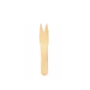 PIQUE FOURCHETTE en bois 8CM AIS ( 1 unité de vente = sac de 50 pièces) (200 sacs par carton)