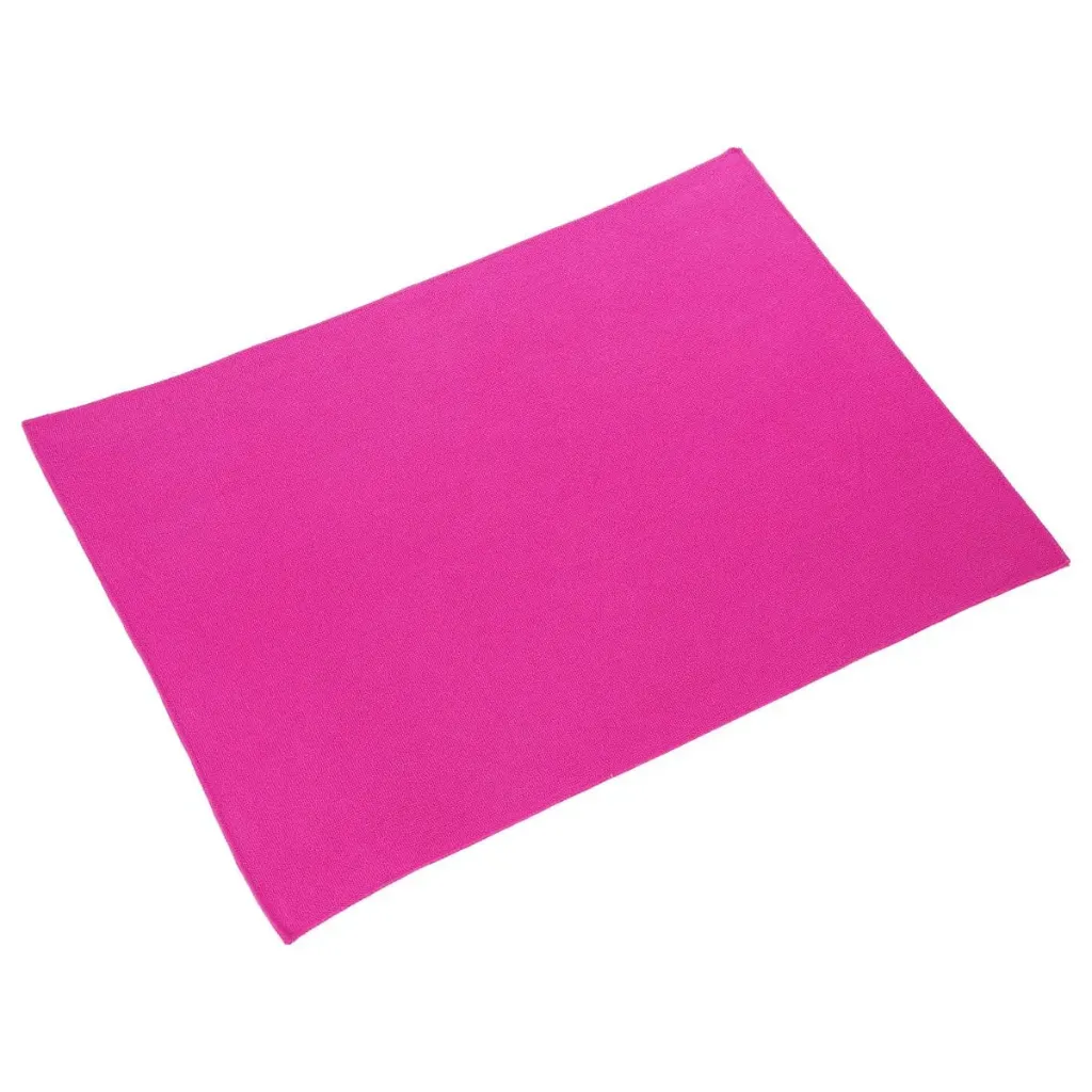 [SERPILLIERE_ROSE_50_70_CM] SERPILLIÈRE MICROFIBRE 50*70 CM ROSE TIT ( sacs de 10 unités)(50unités/carton)