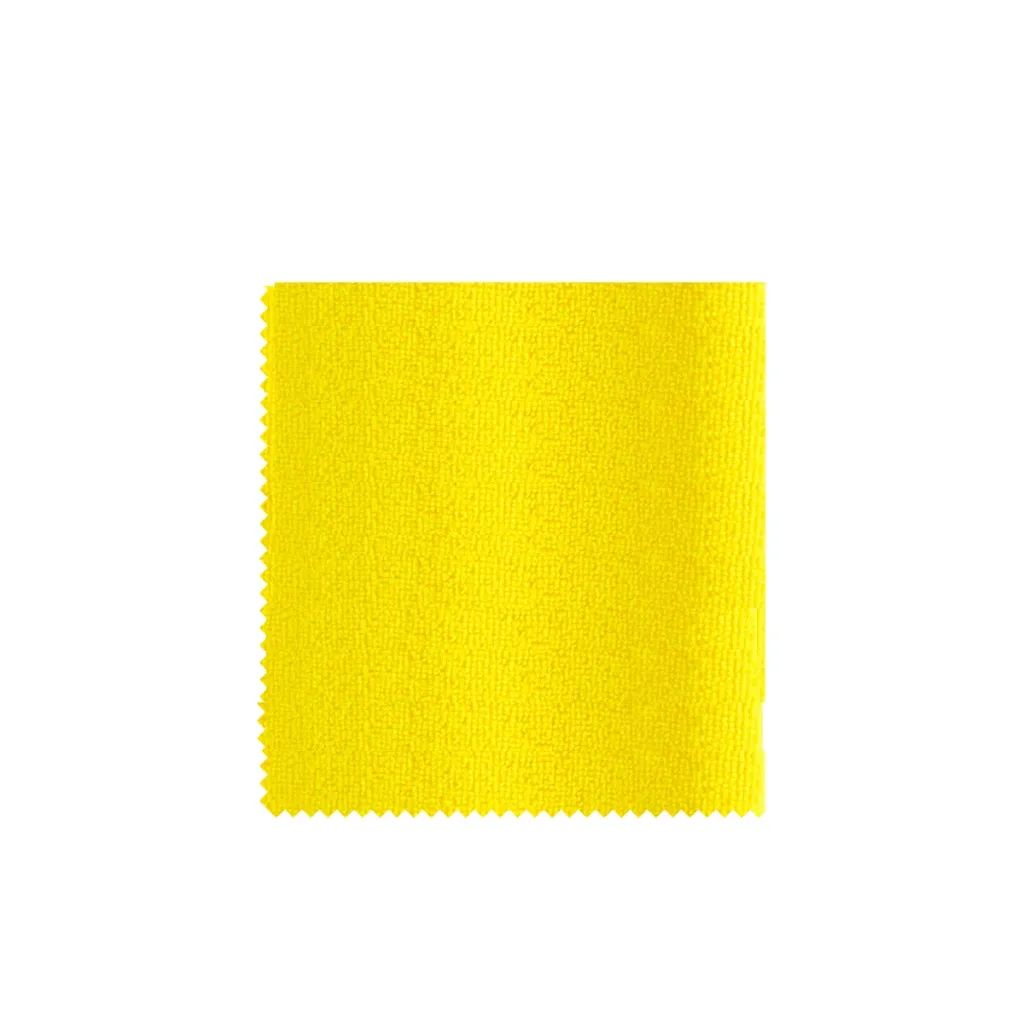 [LAVETTE_JAUNE_MULTI_USAGE_35_35_CM] LAVETTE MICROFIBRE POUR MULTI USAGE 35*35 CM JAUNE TIT ( sacs de 10 unités)(200unités/carton)