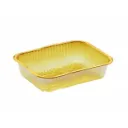 BARQUETTE DORE RECTANGULAIRE 100*80 (2600 unités / carton )( 26 sachets de 100 unités)CEM  ATTESTATION SANITAIRE 2024/205 EA/368/2024