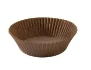 [N_12_MARRON_CAISSETTE_PLISSEE] CAISSETTE PLISSEE N°12 MARRON saca ( 1 unité de vente = sac de 250 pièces)( 80 sacs/carton)