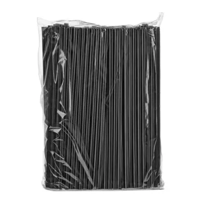 [PAILLE_NOIR_grand__8MM_Golden_Straw] PAILLE NOIR 8mm GOLDEN ( 100 unités par sachet) ( 50  sachets  par carton) ATTESTATION SANITAIRE 2024/323 EA/545/24