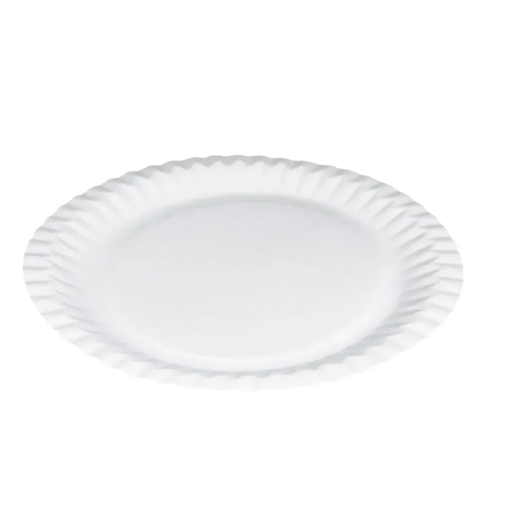 [ASSIETTE_QUICK_GM_Ø23_BLANC] ASSIETTE GM Ø23CM BLANC QUICK(1000unités (50x20) /carton)(20unités/sachet) ATTESTATION SANITAIRE 2025/212 EA/810/24