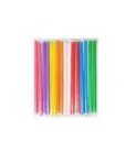 PAILLE BUBBLE TEA ENVELOPPÉE INDIVIDUELLEMENT  MAT ( 1 unité de vente = sac de 250 pièces) (8 sacs par carton)